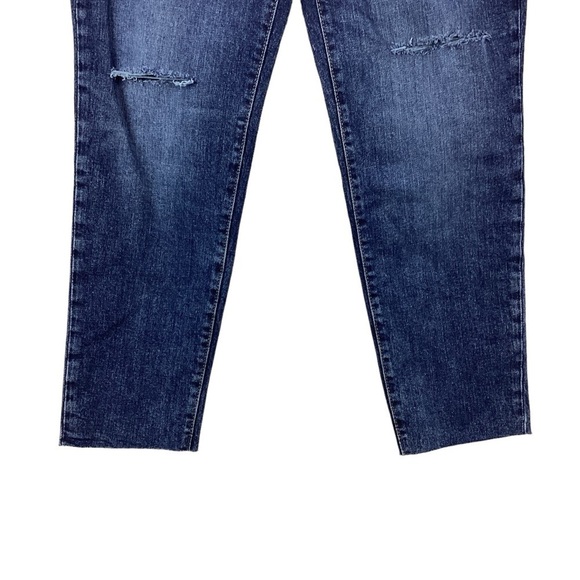 Old Navy O.G. Straight High Rise Jeans Size 8 Blue - Picture 3 of 7